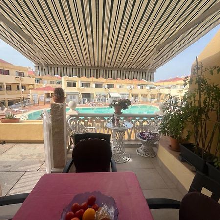 Cozy Pool View Apartment H-11 Mareverde Адехе Экстерьер фото
